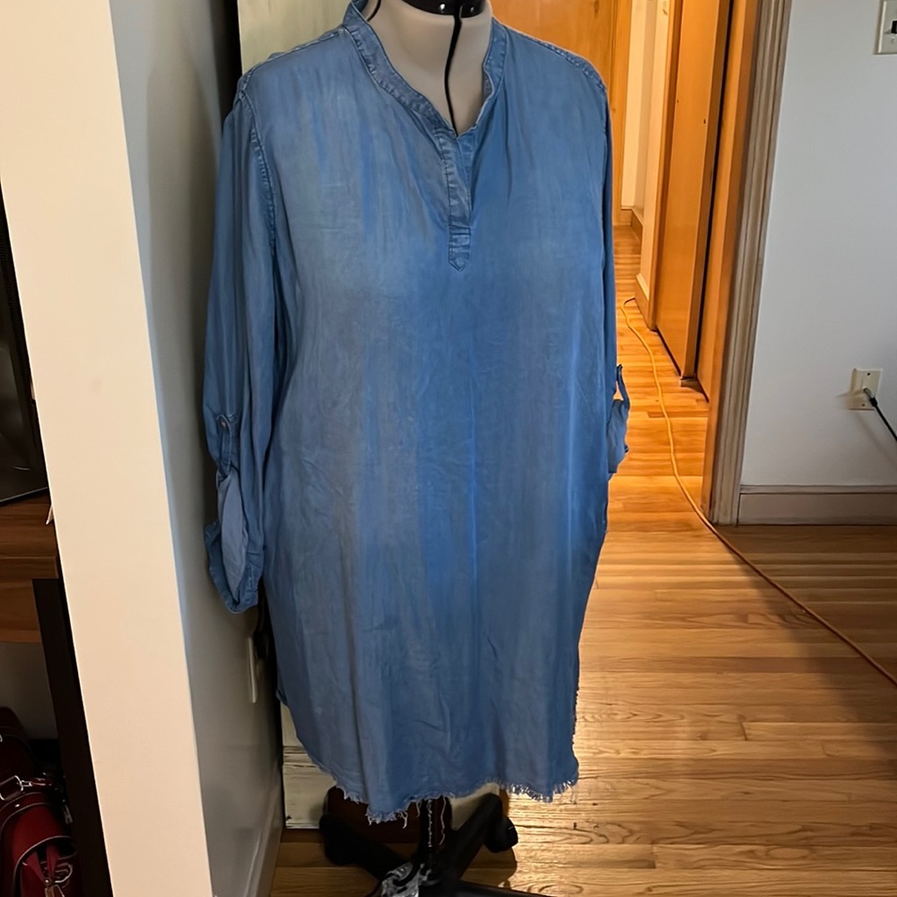 Denim dress